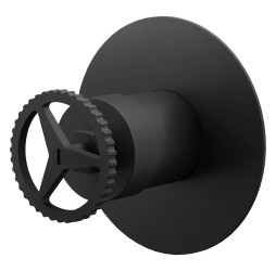 Смеситель для душа Remer Chrono CH30LNO, черный матовый