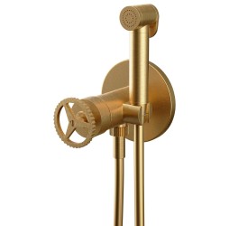 Гигиенический душ Remer Chrono CH65WBG, золото брашированное