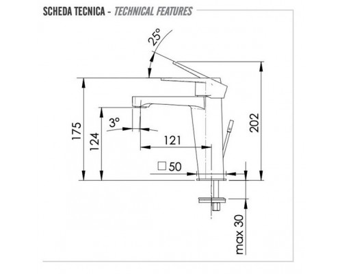 Смеситель для раковины Remer Dream D10