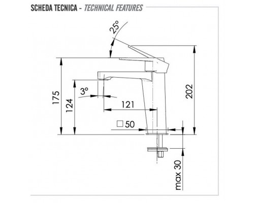 Смеситель для раковины Remer Dream D11