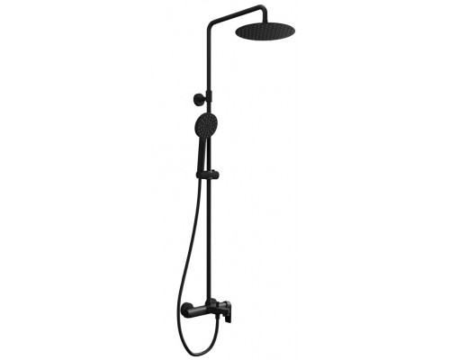 Душевая система Remer Dream D34A8MPUFM25NO, черный матовый