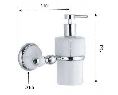 Дозатор Remer Epoca EP13CR