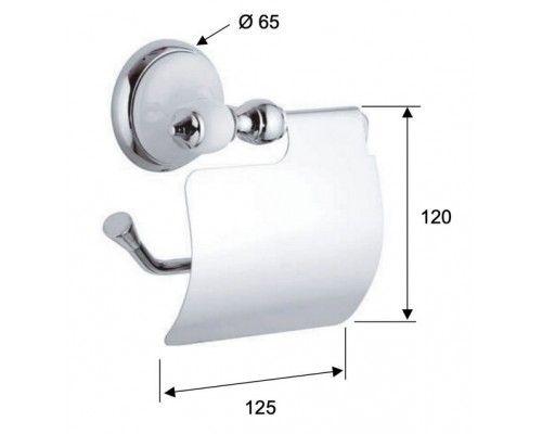 Бумагодержатель Remer Epoca EP60CR