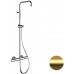 Душевая система Remer Elegance EQ32ASSDBG, золото брашированное