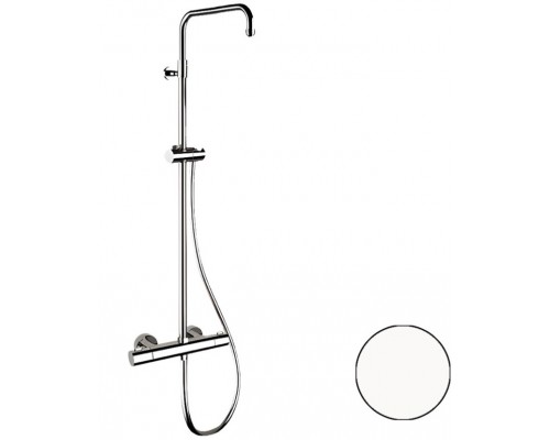 Душевая система Remer Elegance EQ32ASSDBO, белый матовый