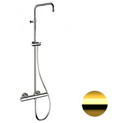 Душевая система Remer Elegance EQ32ASSDDO, золото глянцевое