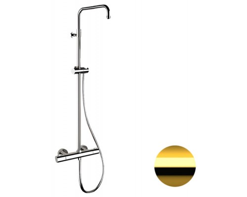 Душевая система Remer Elegance EQ32ASSDDO, золото глянцевое