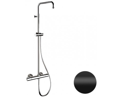 Душевая система Remer Elegance EQ32ASSDNO, черный матовый