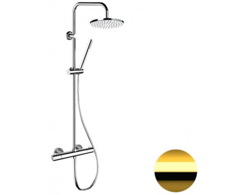 Душевая система Remer EQ32X7MMM20DO, золото глянцевое