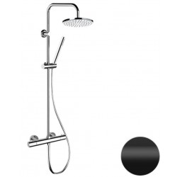 Душевая система Remer EQ32X7MMM20NO, черный матовый