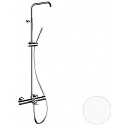 Душевая система Remer Elegance EQ34A7MMSSOFBO, белый матовый