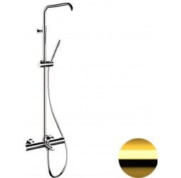 Душевая система Remer Elegance EQ34A7MMSSOFDO, золото глянцевое