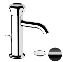 Смеситель для раковины Remer Element ET10CFP, черный брашированный хром