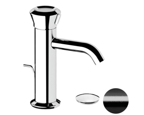 Смеситель для раковины Remer Element ET10CFP, черный брашированный хром