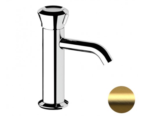 Смеситель для раковины Remer Element ET12BG, золото брашированное