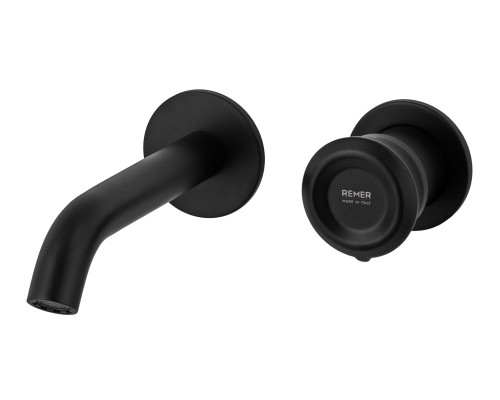 Смеситель для раковины Remer Element ET15PNO, черный матовый