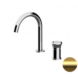 Смеситель для раковины Remer Element ET57BG, золото брашированное