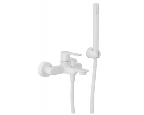 Смеситель для ванны Remer Energy EY02BO, белый матовый