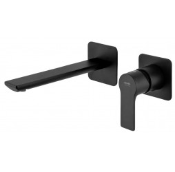 Смеситель для раковины Remer Energy EY15PLNO, черный матовый