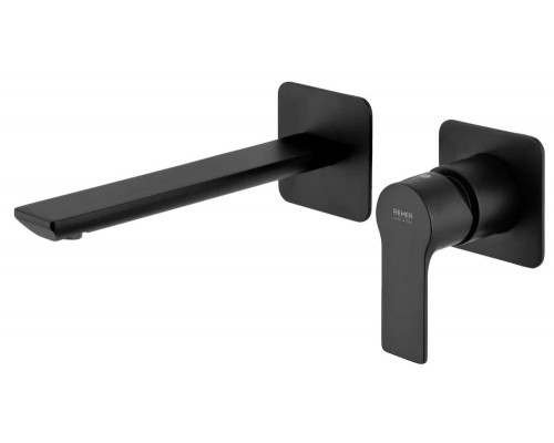 Смеситель для раковины Remer Energy EY15PLNO, черный матовый
