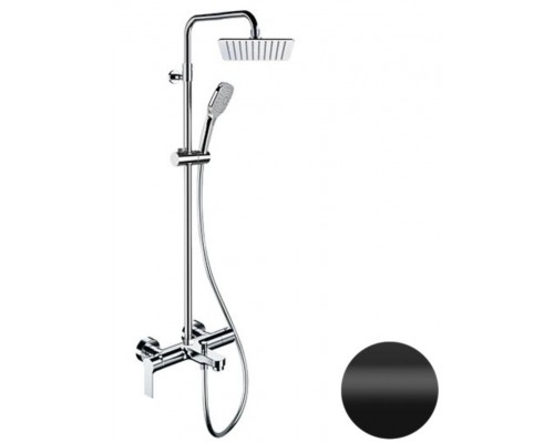 Душевая система Remer Energy EY34A8CPUFD30NO, черный матовый