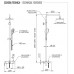 Душевая система Remer Energy EY34ASD20