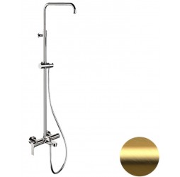Душевая система Remer Energy EY34ASSDBG, брашированное золото