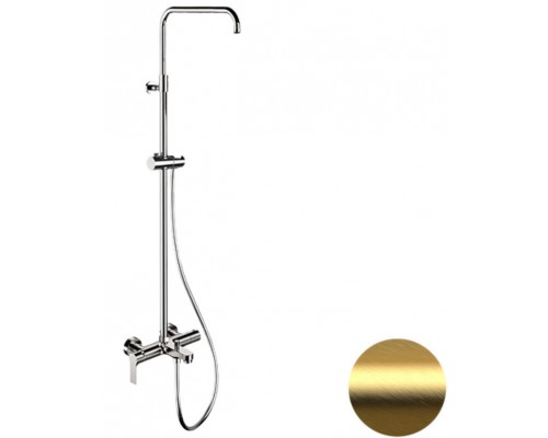 Душевая система Remer Energy EY34ASSDBG, брашированное золото