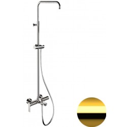 Душевая система Remer Energy EY34ASSDDO, глянцевое золото