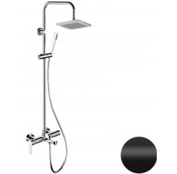 Душевая система Remer Energy EY34X7SS9SSNO, черный матовый