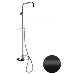 Душевая система Remer Energy EY37ASSDNO, черный матовый