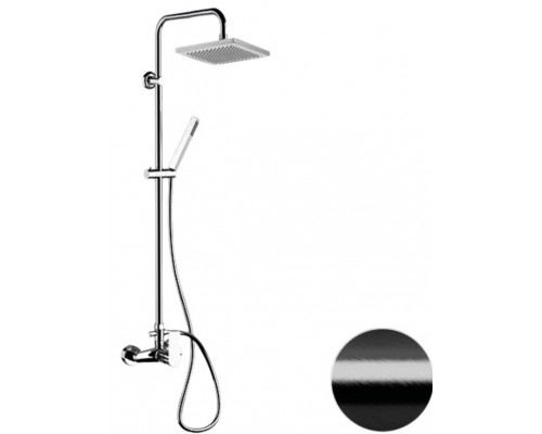 Душевая система Remer Energy EY37X7SS9SSCFP, черный брашированный хром