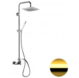 Душевая система Remer Energy EY37X7SS9SSDO, золото глянцевое