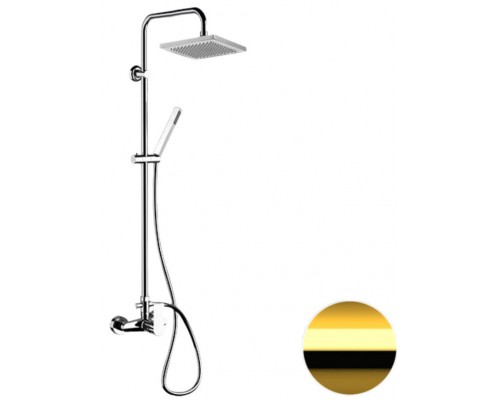 Душевая система Remer Energy EY37X7SS9SSDO, золото глянцевое