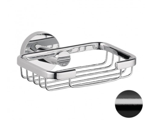 Мыльница Remer Guest GS11CFP, черный брашированный хром