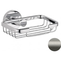 Мыльница Remer Guest GS11NPO, никель матовый брашированный