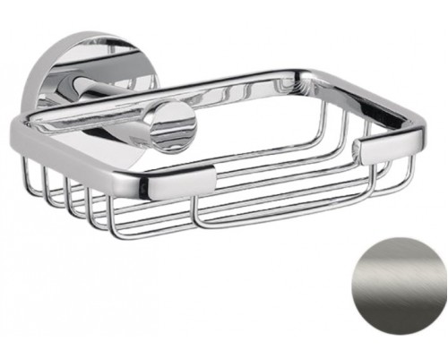 Мыльница Remer Guest GS11NPO, никель матовый брашированный