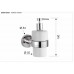 Дозатор Remer Guest GS13BO, белый матовый