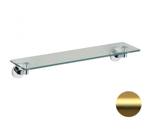 Полка 53 см Remer Guest GS20BG, золото брашированное