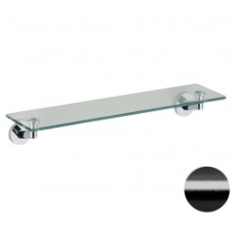 Полка 53 см Remer Guest GS20CFP, черный брашированный хром