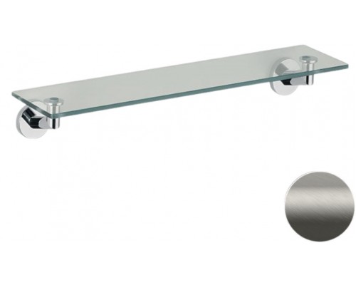 Полка 53 см Remer Guest GS20NPO, никель матовый брашированный