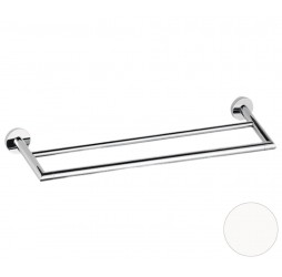 Полотенцедержатель двойной 60 см Remer Guest GS33BO, белый матовый