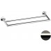 Полотенцедержатель двойной 60 см Remer Guest GS33NP, никель брашированный