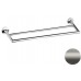 Полотенцедержатель двойной 60 см Remer Guest GS33NPO, никель матовый брашированный