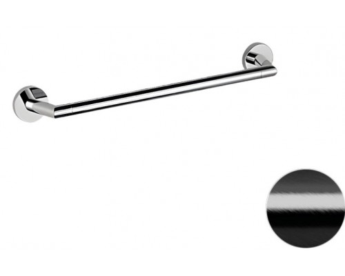 Полотенцедержатель 40 см Remer Guest GS40CFP, черный брашированный хром
