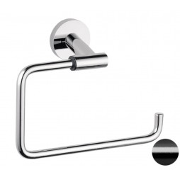 Полотенцедержатель Remer Guest GS44CFP, черный брашированный хром