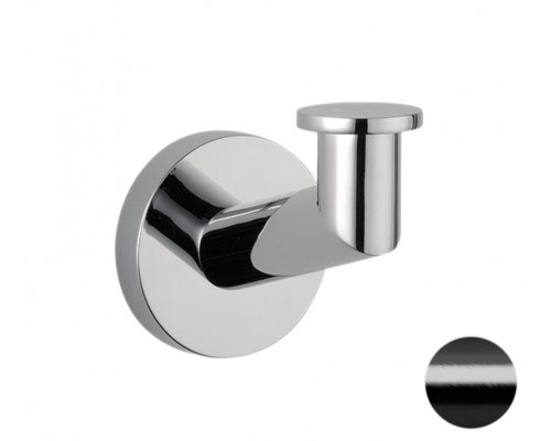 Крючок Remer Guest GS50CFP, черный брашированный хром