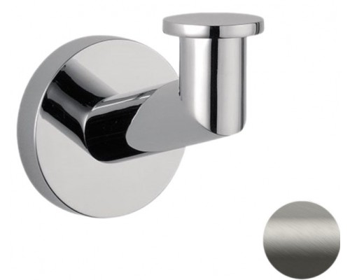 Крючок Remer Guest GS50NPO, никель матовый брашированный