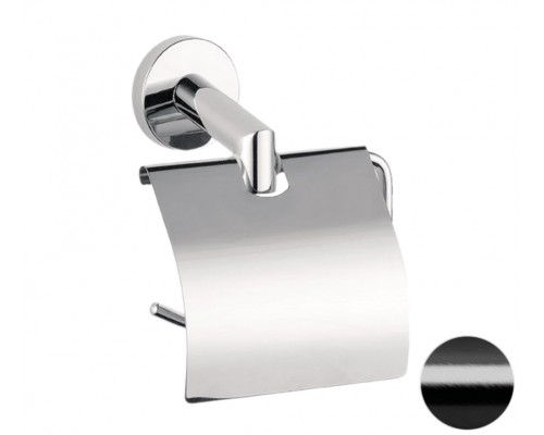 Бумагодержатель Remer Guest GS60CFP, черный брашированный хром