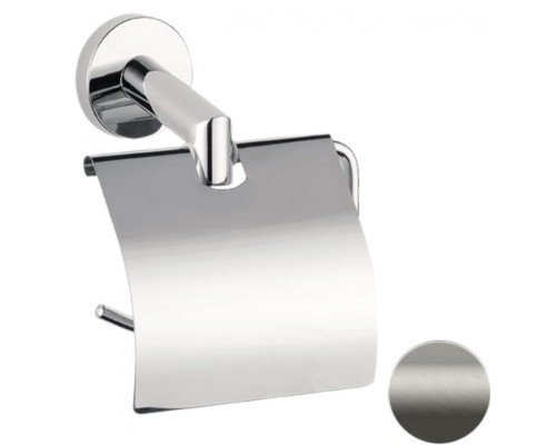 Бумагодержатель Remer Guest GS60NPO, никель матовый брашированный